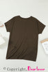 Casual Oversize T-Shirt With Pockets