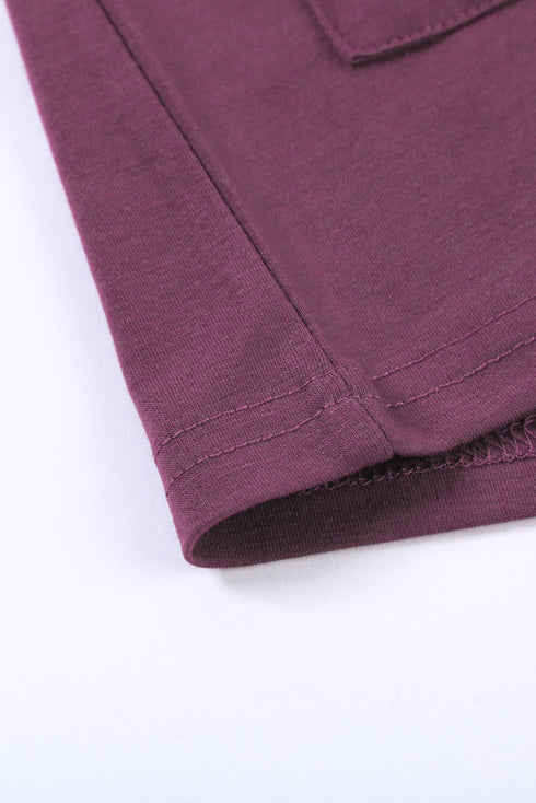 Casual Oversize T-Shirt With Pockets