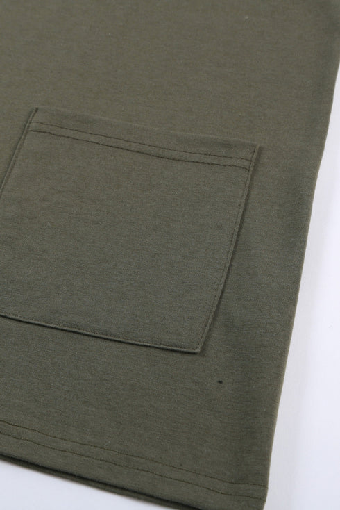 Casual Oversize T-Shirt With Pockets