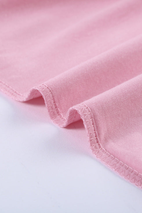 Casual Oversize T-Shirt With Pockets