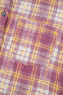 Casual Plaid Print Chest Pocket Long Sleeve Shacket
