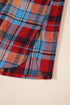 Casual Plaid Print Cotton Button Up Shirt
