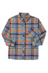 Casual Plaid Print Cotton Button Up Shirt