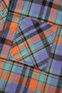 Casual Plaid Print Cotton Button Up Shirt