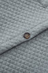 Casual Quilted Solid Button Front Flap Pocket Jacket