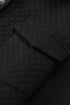 Casual Quilted Solid Button Front Flap Pocket Jacket