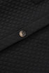 Casual Quilted Solid Button Front Flap Pocket Jacket