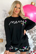 Casual Sequin Letter Print Pullover Short Sets