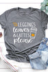 Casual Short Sleeve Crew Neck Graphic Print Tee