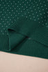 Casual Snowflake Print Drop Shoulder Pullover Sweater