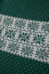 Casual Snowflake Print Drop Shoulder Pullover Sweater