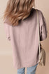 Casual Solid Corduroy Flap Pocket Button Up Jacket