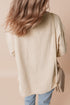 Casual Solid Corduroy Flap Pocket Button Up Jacket