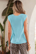 Casual Solid Knit V Neck Button Front Sweater Vest