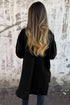 Casual Stretch Zip Up Hooded Coat