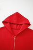 Casual Stretch Zip Up Hooded Coat