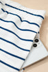 Casual Striped Wide Leg Two Piece Pant Sets