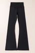 Chic V Shape High Waist Flared Leggings