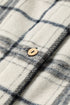 Plaid Button Up Long Sleeve Shift Silhouette Shacket
