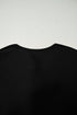 Bow Tie Front Long Sleeve Peplum Blouse