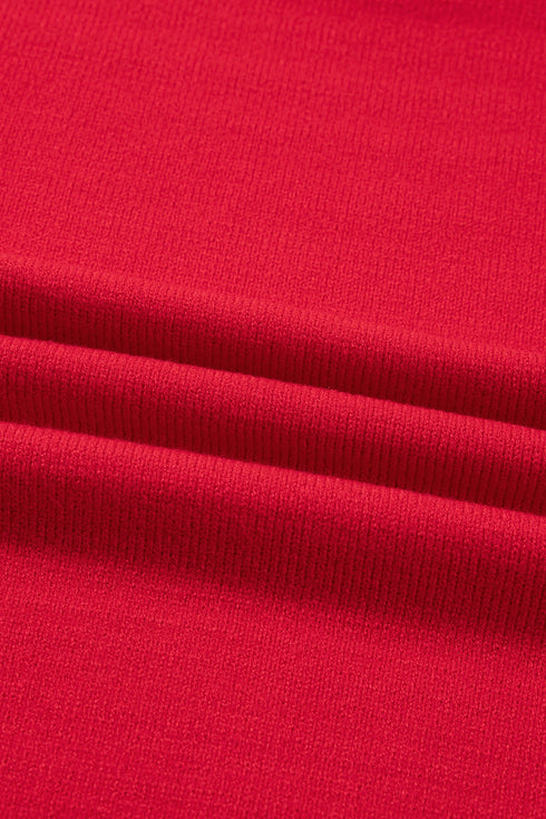 Yeehaw Graphic Sleeveless Crew Neck Knit Sweater