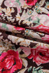 Charming Floral Print Crew Neck Short Sleeve Shift Blouse