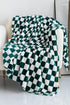 Checkerboard Printed Soft Fleece Throw Blanket