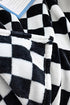 Checkerboard Printed Soft Fleece Throw Blanket