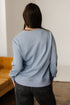 Checkered Graphic Lettering Crew Neck Pullover Sweatshirt
