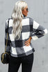 Checkered Half Zip Pullover
