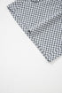 Checkered Print Elastic Waist Drawstring Pocketed Casual Shorts