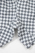 Checkered Print Elastic Waist Drawstring Pocketed Casual Shorts