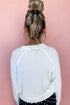 Cheers Graphic Raglan Pullover And Polka Dot Pants Lounge Set