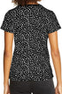 Cheetah Print O-Neck Short Sleeve T Shirt