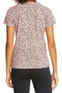 Cheetah Print O-Neck Short Sleeve T Shirt