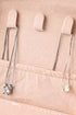 Chenille Initial G Patch Zippered Jewelry Organizer Case