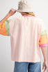 Chenille Patch Football Graphic Relaxed Fit Tee