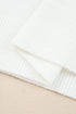 Chenille Patch Graphic Raglan Sleeve Pullover Sweater