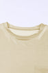 Chest Pocket Loose Fit Short Sleeve T Shirt