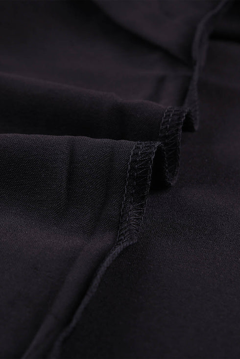 Chic Boho V Neckline Half Sleeve Blouse