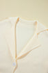 Chic Lapel Collar Drop Shoulder Buttoned Cardigan