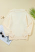 Chic Lapel Collar Drop Shoulder Buttoned Cardigan