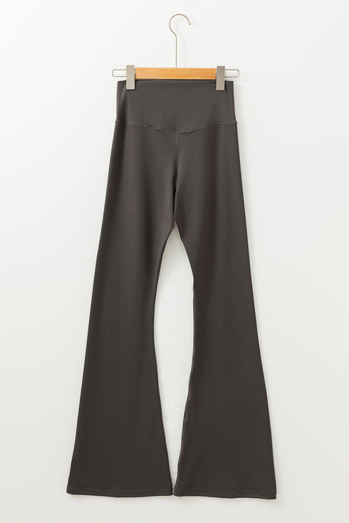 Chic V Shape High Waist Flared Leggings