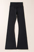 Chic V Shape High Waist Flared Leggings