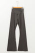 Chic V Shape High Waist Flared Leggings