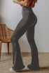 Chic V Shape High Waist Flared Leggings
