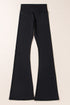 Chic V Shape High Waist Flared Leggings