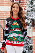 Christmas Holiday Vibe Round Neck Sweater