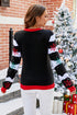 Christmas Holiday Vibe Round Neck Sweater