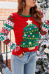 Christmas Holiday Vibe Round Neck Sweater
